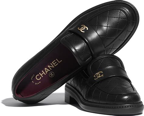 chanel loaders|chanel lambskin loafers.